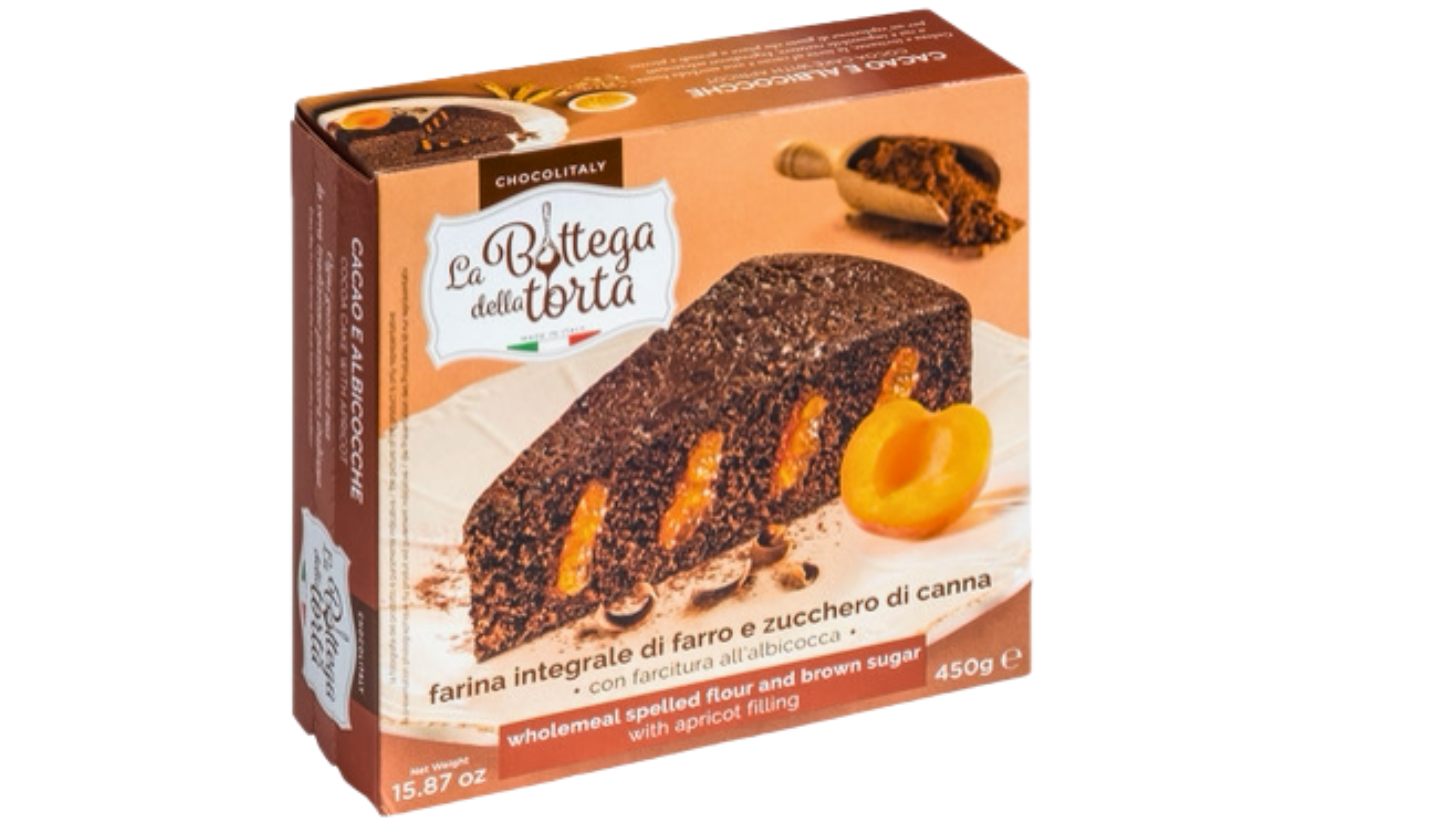 Cocoa & Apricot Cake